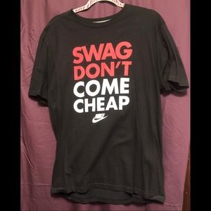 Black Nike T-Shirt Large